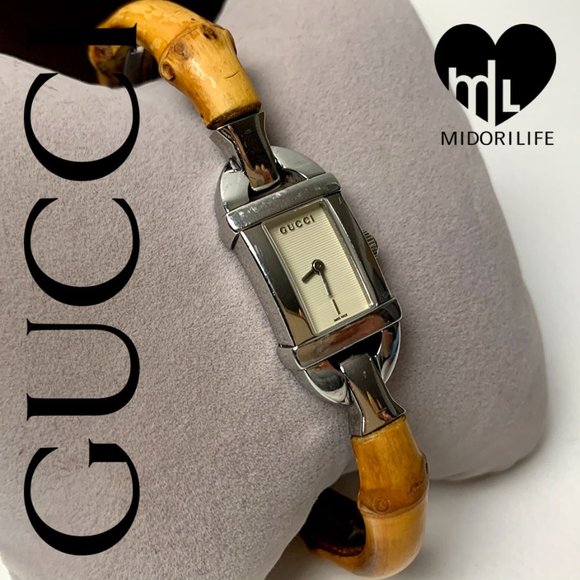 Gucci Accessories - GUCCI Bamboo Watch 6800L